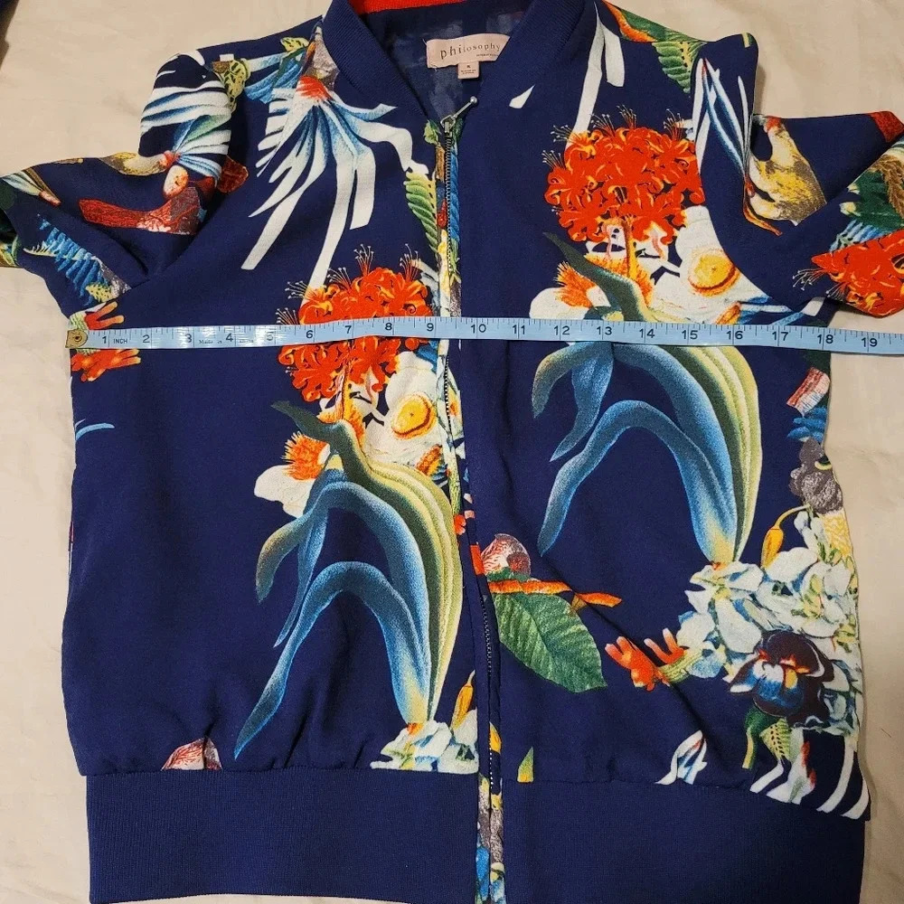Philosophy tropical bomber jacket - Picture 7 of 9
